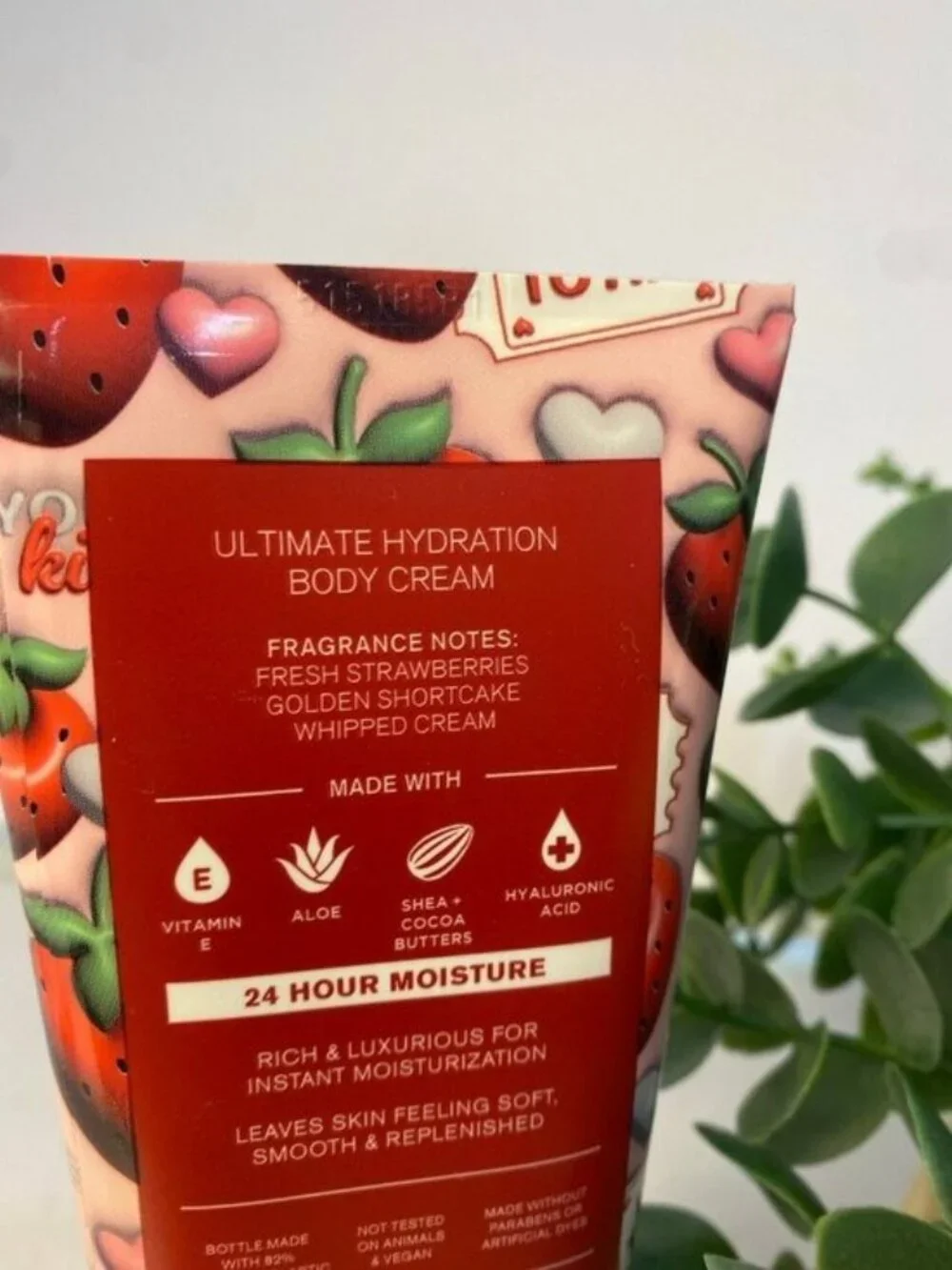 “Strawberry Pound Cake” Bath & Body Works New 3- Pc Body Care Set